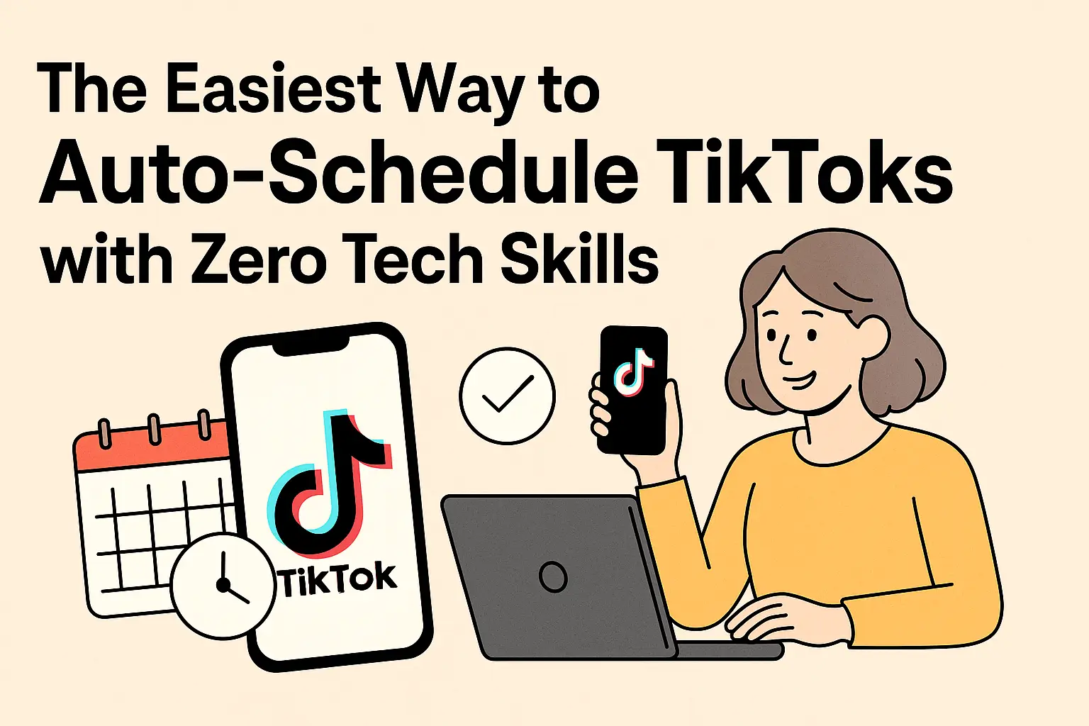 Auto Schedule TikTok with AI Tools in 2025 (Zero Tech Skills Needed)